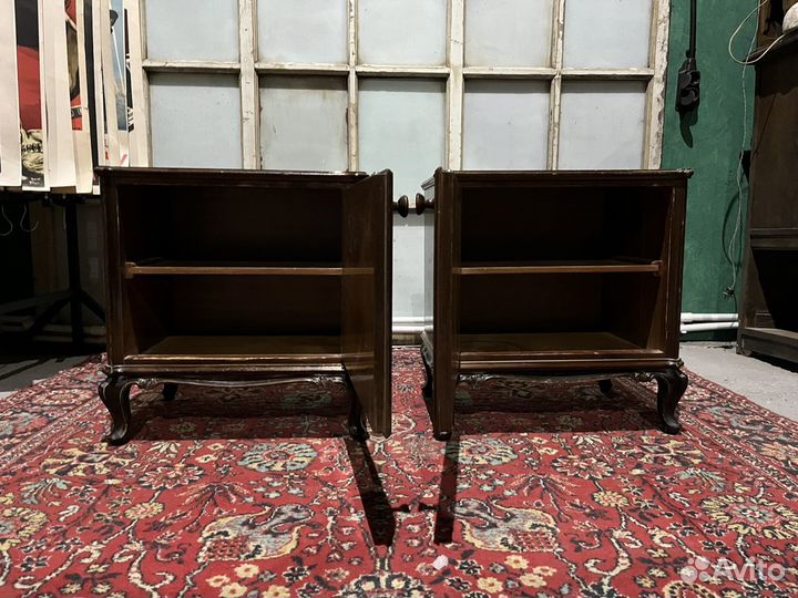 Прикроватные тумбы 2шт старинные