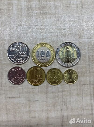 Тенге, тиыны. Монеты/купюры Казахстана