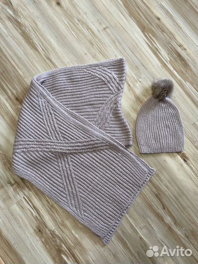 Комплект: шарф + шапка с сайта C-and-A (Германия)