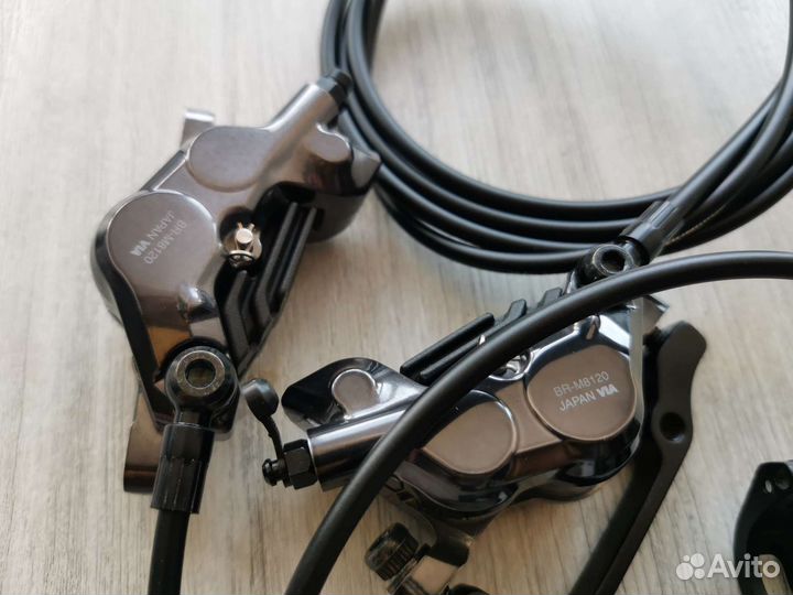 Тормоза Shimano Deore XT калипер BR-M8120 BL-M8100