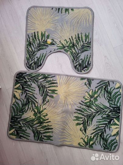 Набор ковриков для туалета ванной ковёр коврик