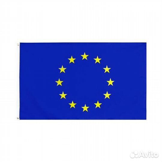 Флаг Ес евросоюза ес Европа 90 х 145 см