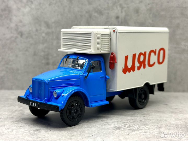 Модель грузовика Газ 51А мясо рефрижератор