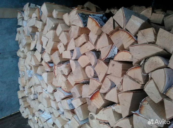 Дрова колотые ольха