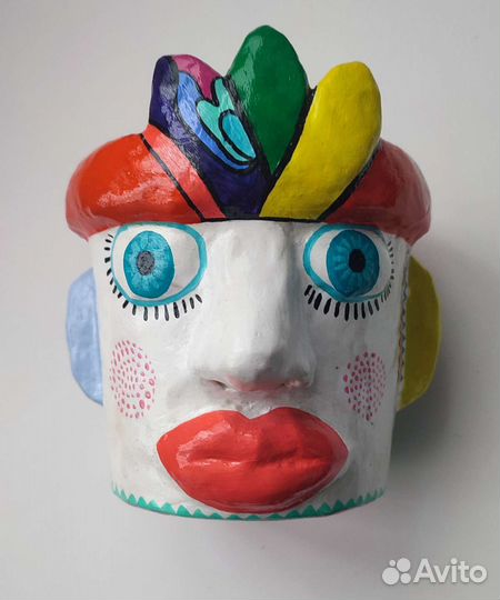 Интерьерный декор, стакан для канцтоваров