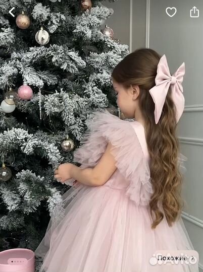 Платье пышное 98-104