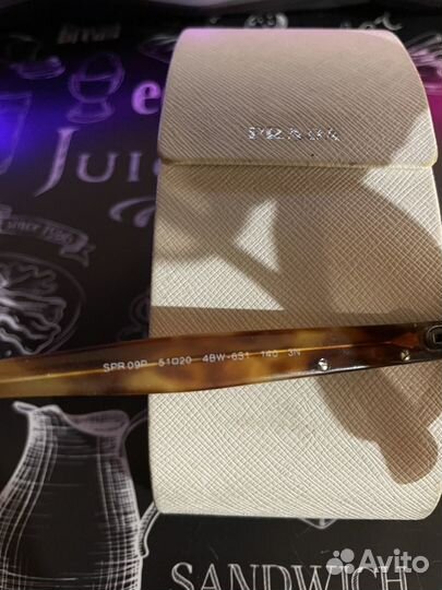 Очки prada авиатор