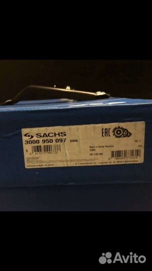 Сцепление sachs ваз