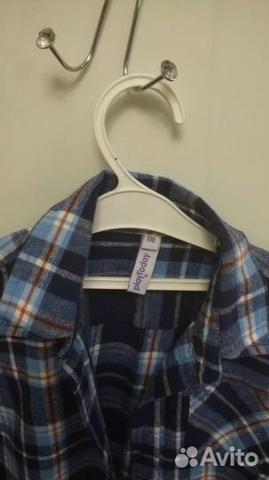 Рубашка play today фланель р. 116