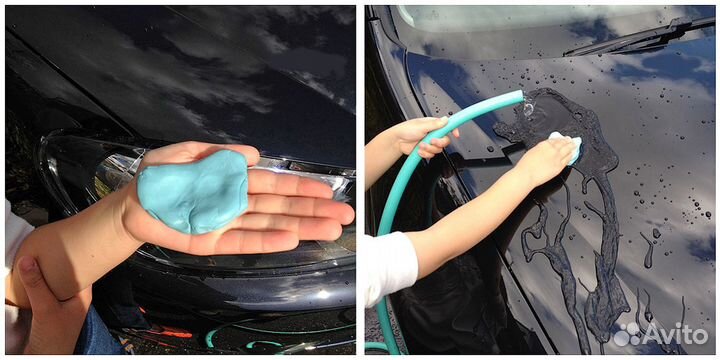 Очищающая глина Soft99 для светлых автомобилей