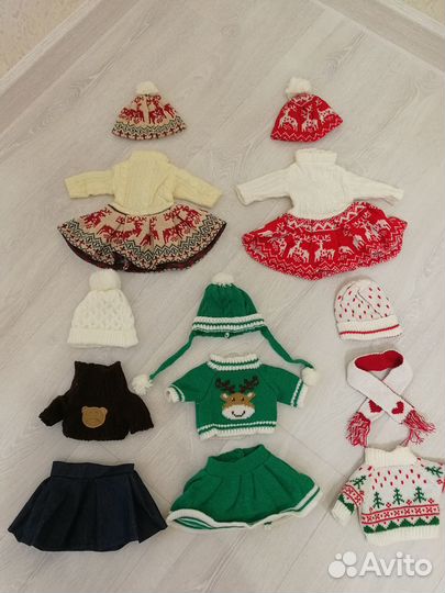 Одежда и аксессуары для кукол новые