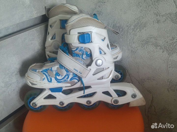 Роликовые коньки детские раздвижные