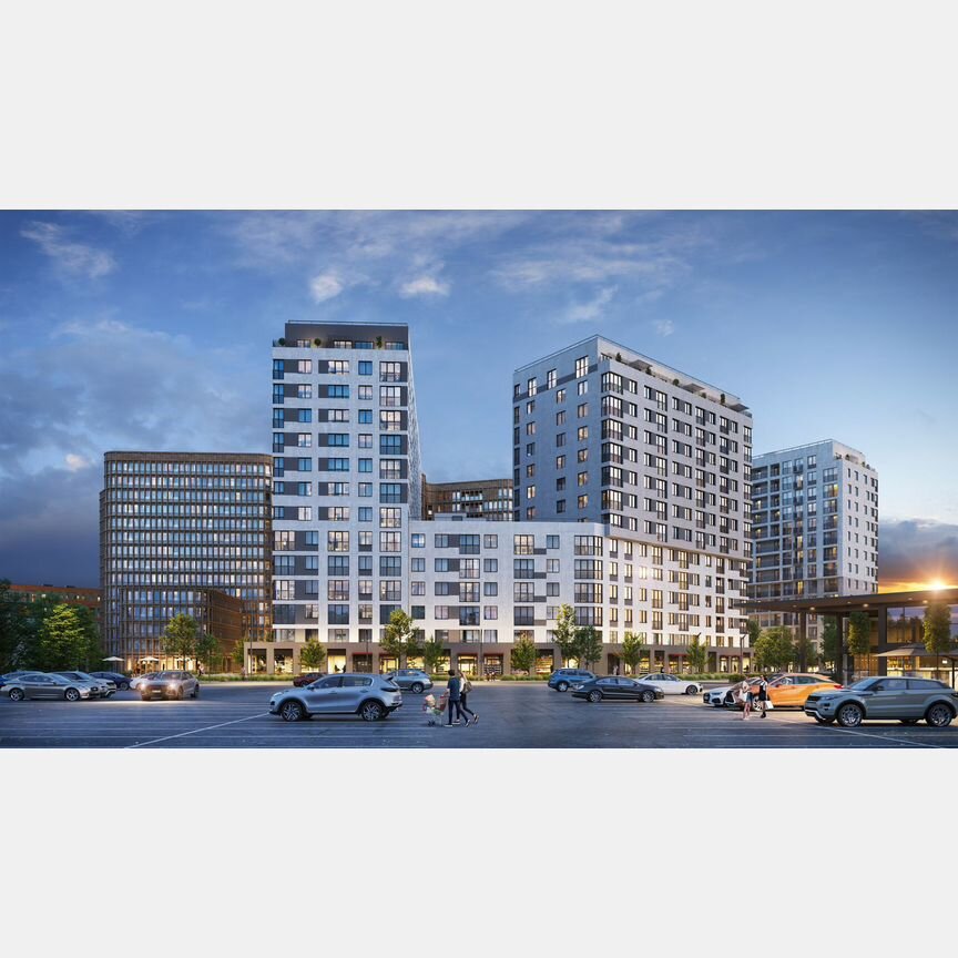 2-к. квартира, 66,5 м², 5/14 эт.