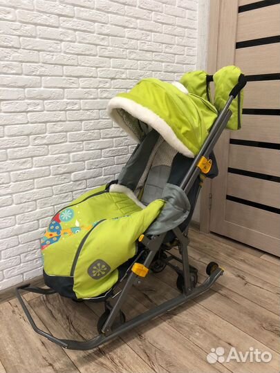 Коляска санки