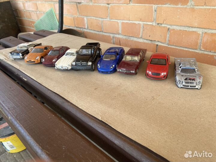 Детские машинки игрушки металлические