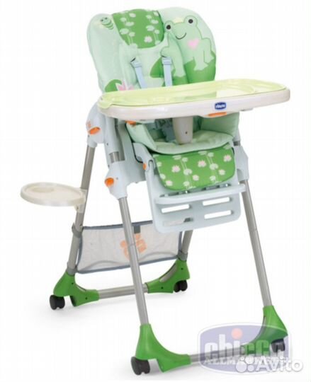 Стульчик chicco polly 2 в 1 для кормления