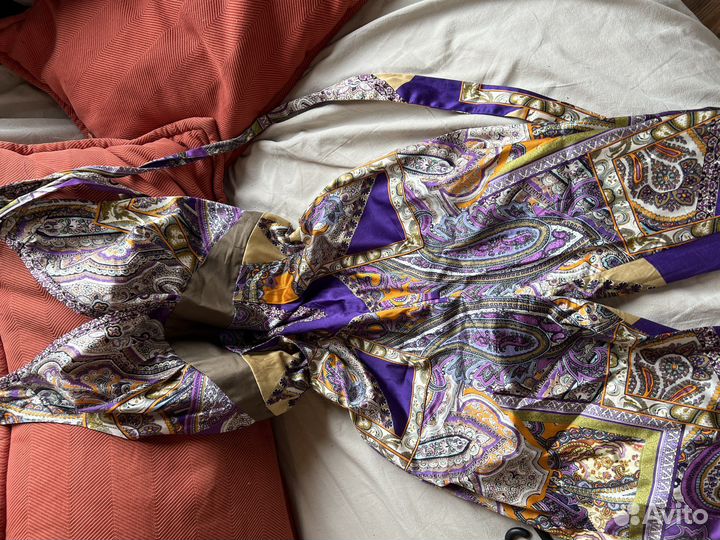 Шелковый комбинезон