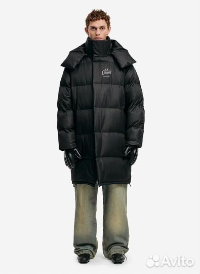 Пуховик мужской длинный fable