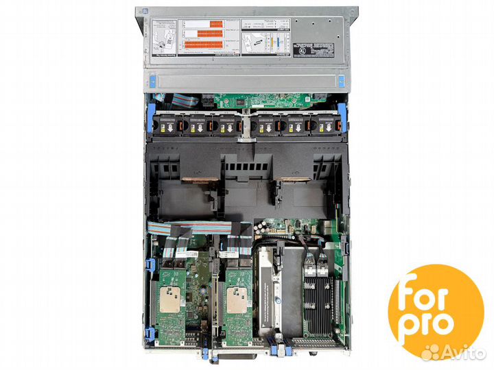 Сервер dell R740xd 24SFF 2x4110Sil 192GB, H330