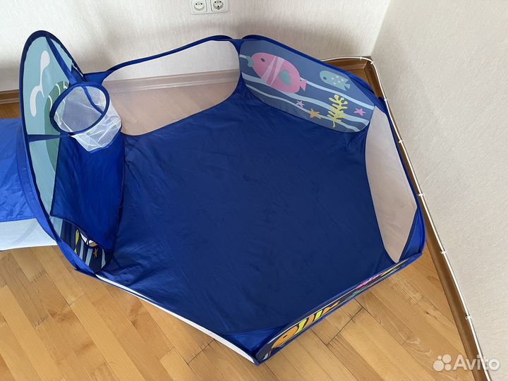 Детский игровой тоннель с палаткой
