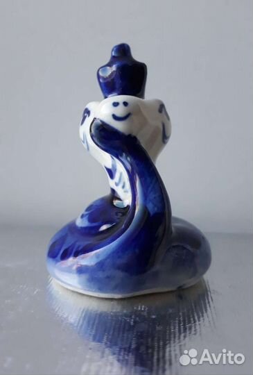 Фигурки гжель, стекло, керамика