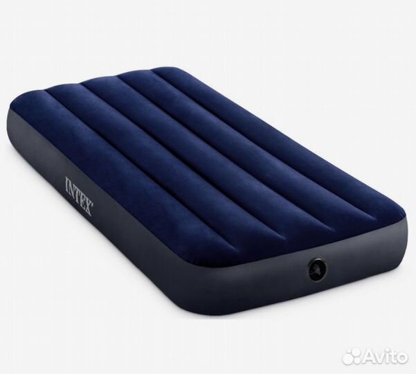 Надувной матрас 76х191х25 см, intex 64756