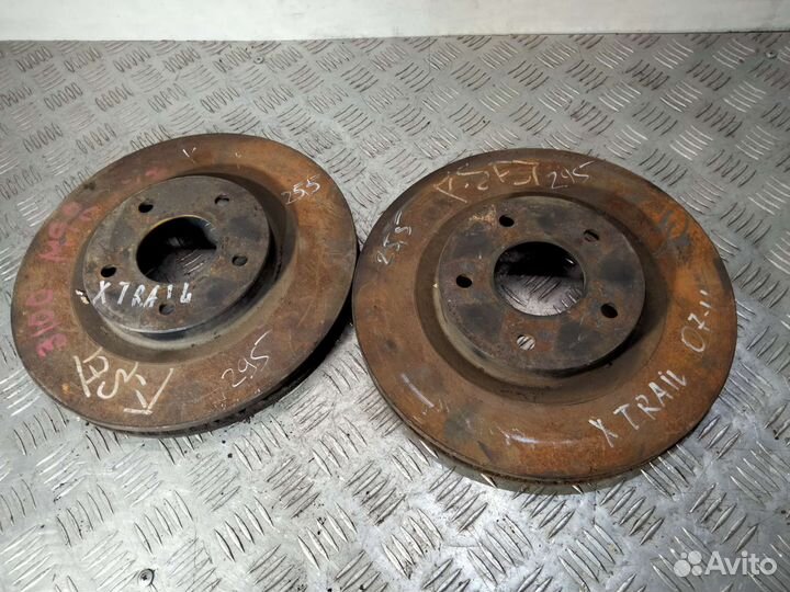 Тормозные диски передние Nissan x-trail t31