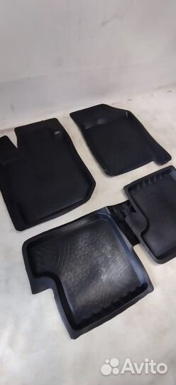 Коврики салона LADA Xray (с ящиком) резиновые