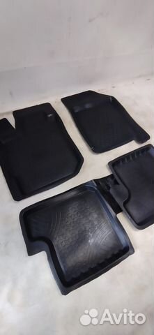 Коврики салона LADA Xray (с ящиком) резиновые