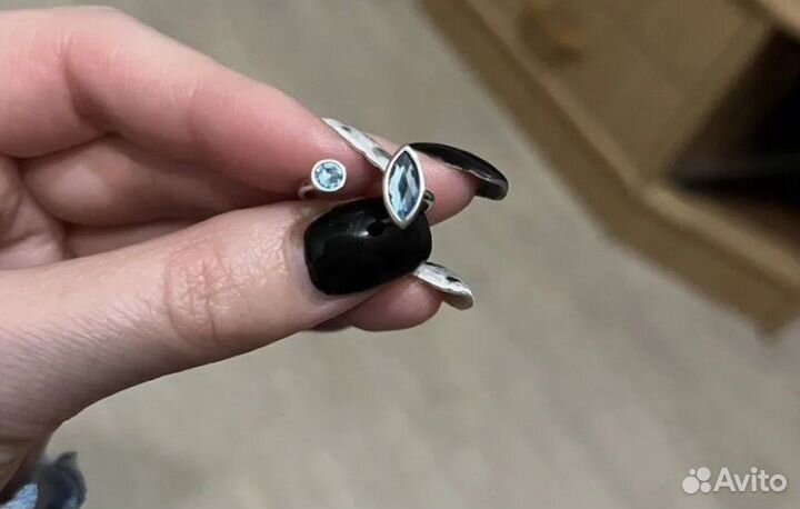 Серебряное кольцо женское