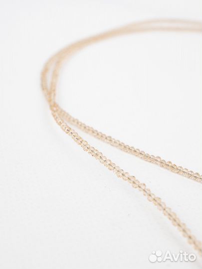 Колье из бусин в стиле peserico