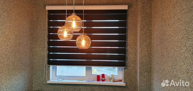 Рулонные шторы день ночь зебра в Белгороде