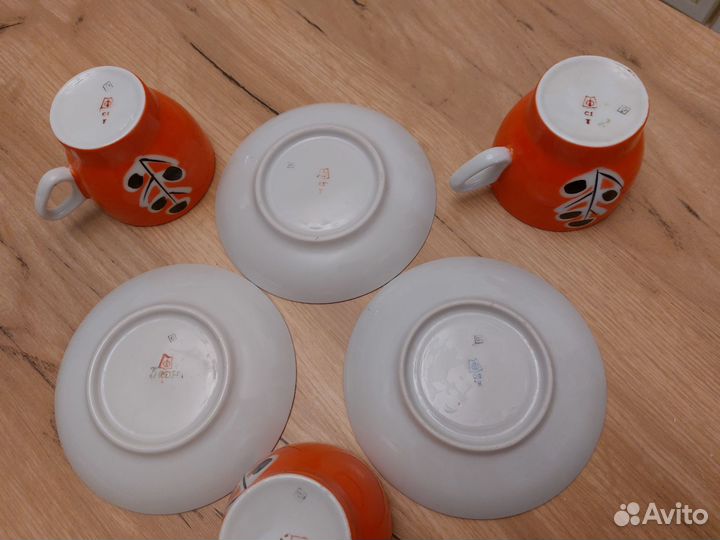 Чайные пары Минский фарфоровый завод 68-83