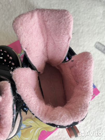 Ботинки для девочки весна осень 24р