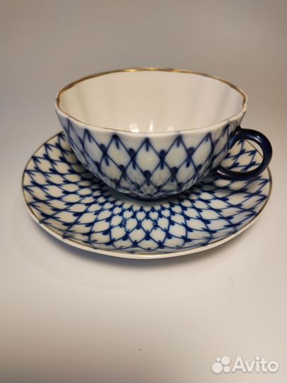 Чашка с блюдцем лфз