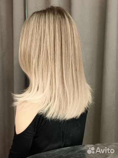 Окрашивание, коллаген для волос