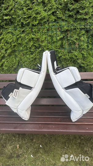 Щитки хоккейного вратаря brains optic x2