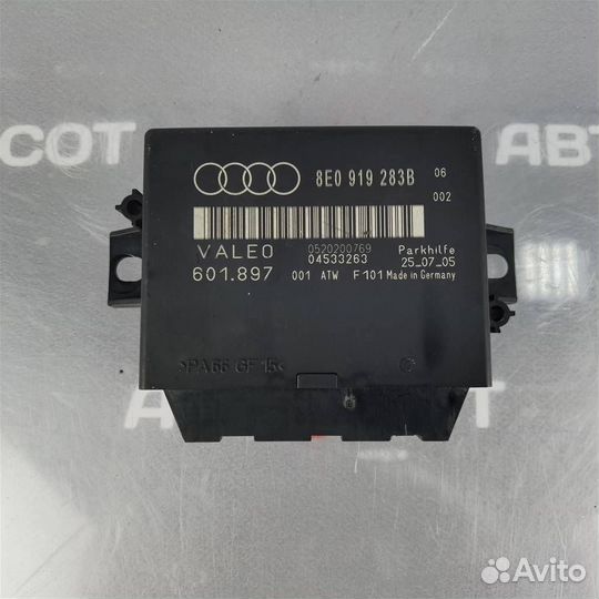 Блок управления парктроником Audi A4 (B7) 2005-2