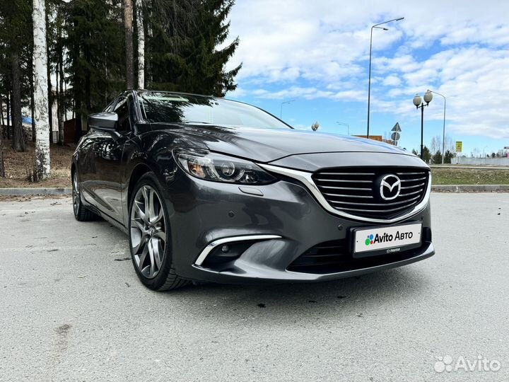 Mazda 6 2.5 AT, 2016, 110 000 км