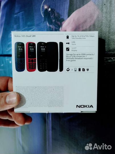 Nokia 105DS,новый