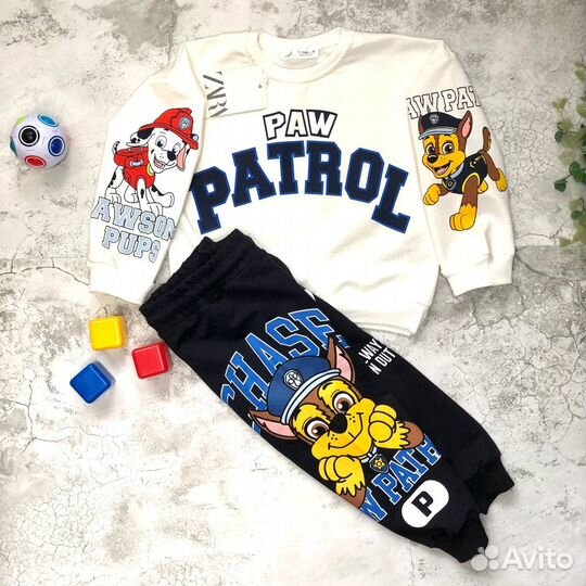 Костюм на мальчика Щенячий патруль zara новый