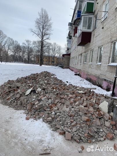 Строительный бой кирпича