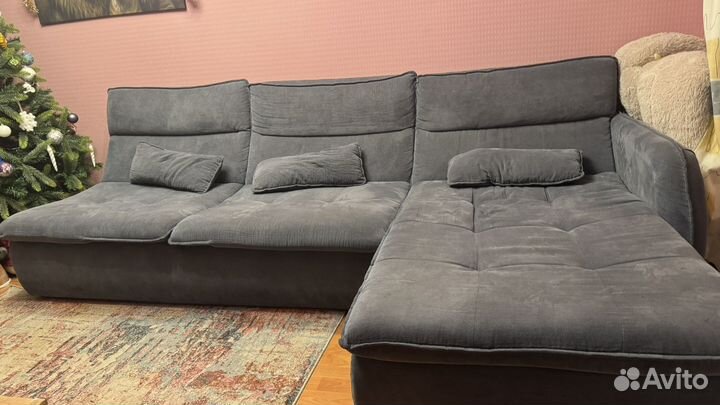 Большой угловой диван раскладной бу