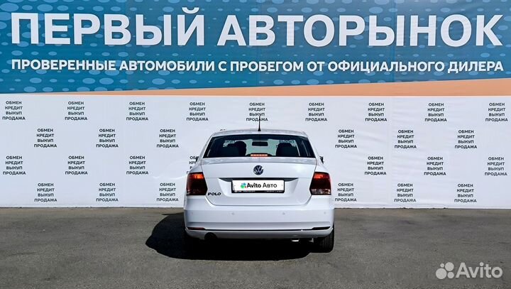 Volkswagen Polo 1.6 AT, 2016, 101 000 км