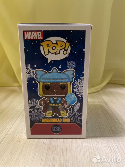 Funko Pop Marvel Gingerbread Thor 938