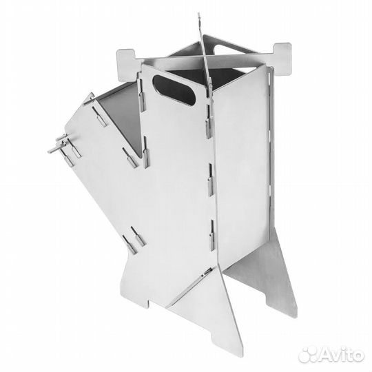 Турбо печь походная складная Helios