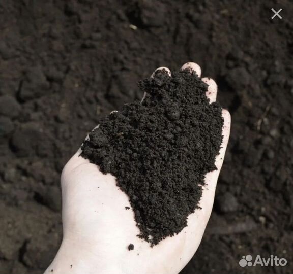 Чернозем, плодородный земля навоз перегной