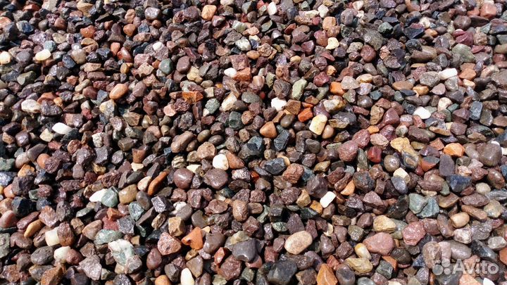 Щебень гравийный с доставкой