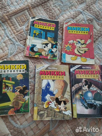 Комиксы Микки детектив