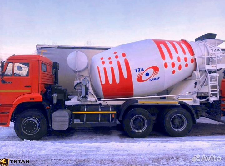 Доставка бетона миксером 3 куба